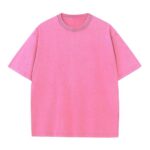 Men's Distressed Short-Sleeve T-Shirt Men's Washed Effect Short-Sleeve T-Shirt