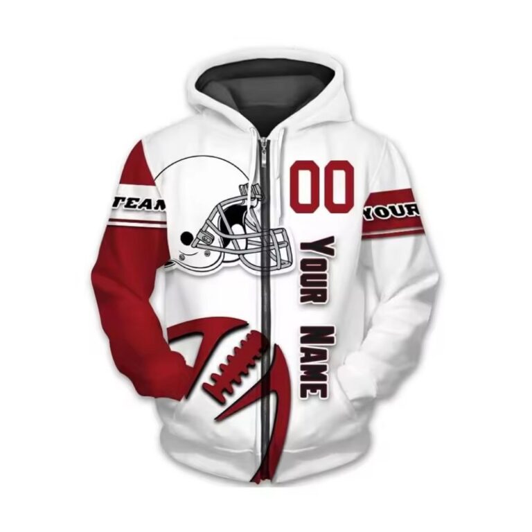 Men's Zip-Up Hooded Sweatshirt Men's 3D Print Zip-Up Hoodie