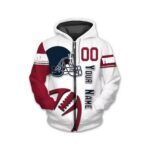 Men's Zip-Up Hooded Sweatshirt Men's 3D Print Zip-Up Hoodie
