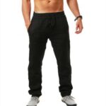 Men's Casual Pants & Loungewear Sets Men's Linen-Blend Trousers