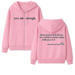 Women's Graphic Sweatshirt Women's Printed Zip-Up Hoodie